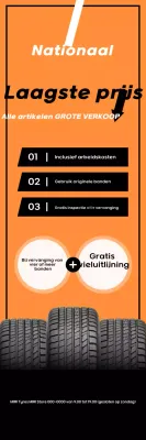 Oranje Highlight Bandenkorting Evenement