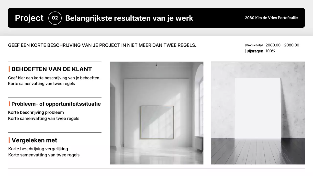 Introductie van de Black Minimal Portfolio