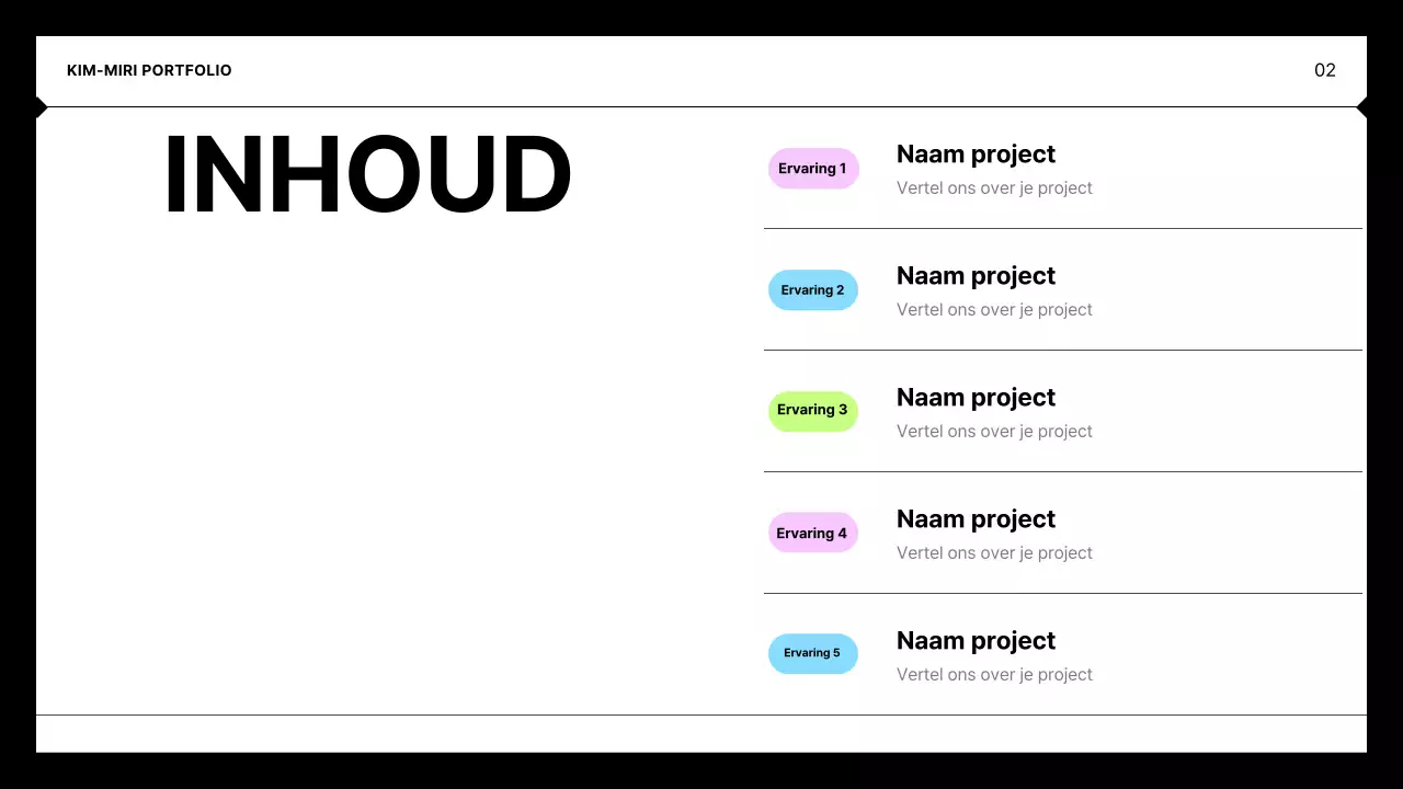 Zwarte minimale portefeuilleportefeuille