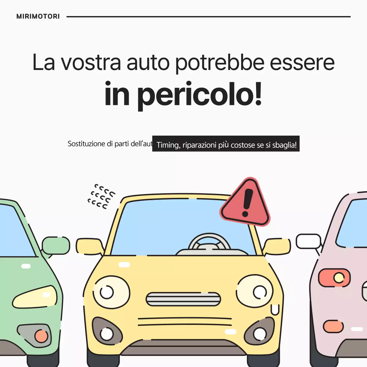 Una semplice guida alla manutenzione dell'auto in bianco e nero