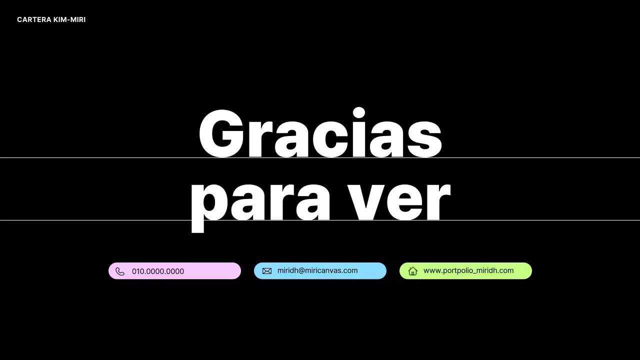 Cartera minimalista negra