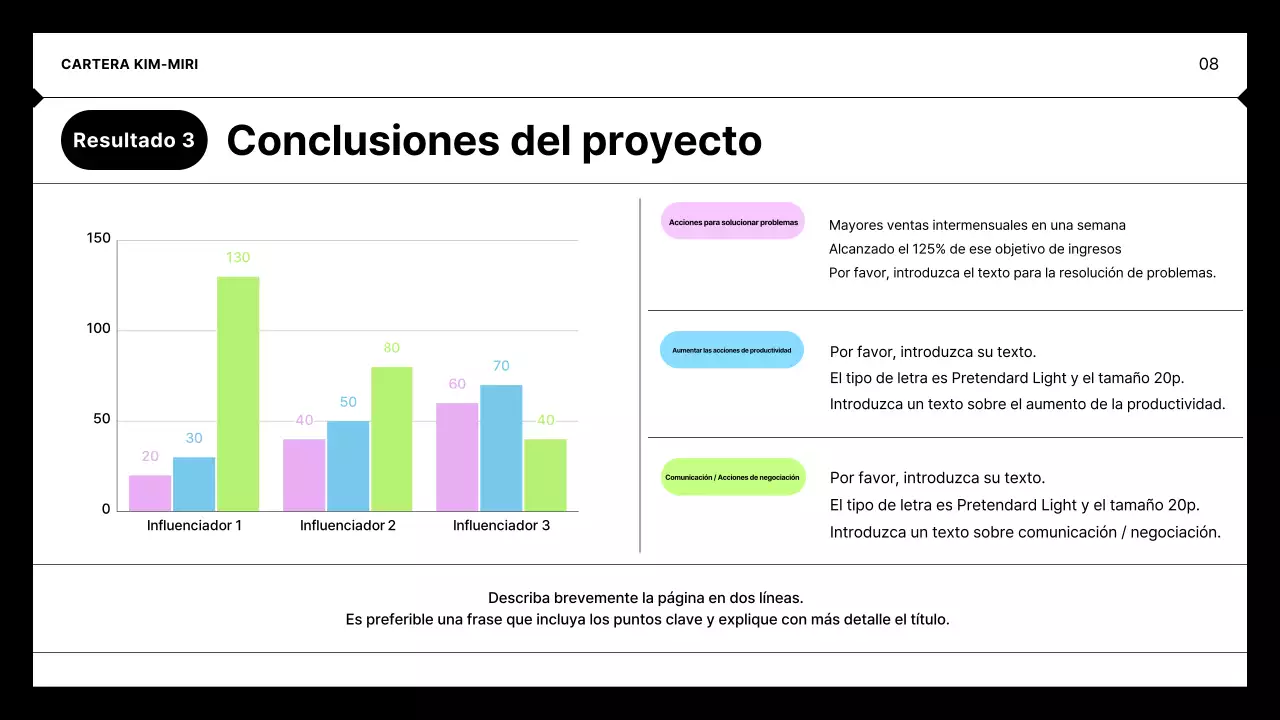 Cartera minimalista negra