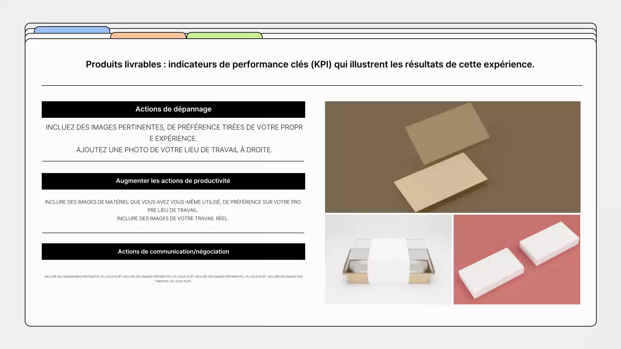 Portfolio de designer simple en gris
