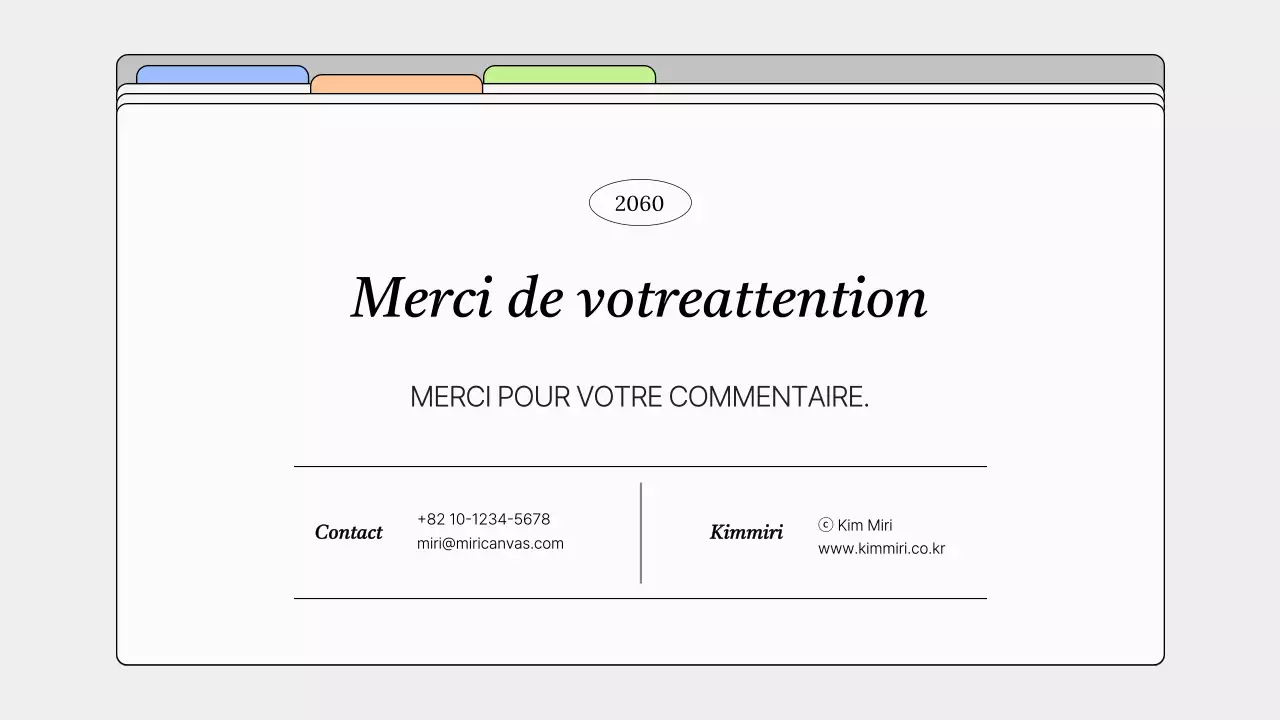 Portfolio de designer simple en gris