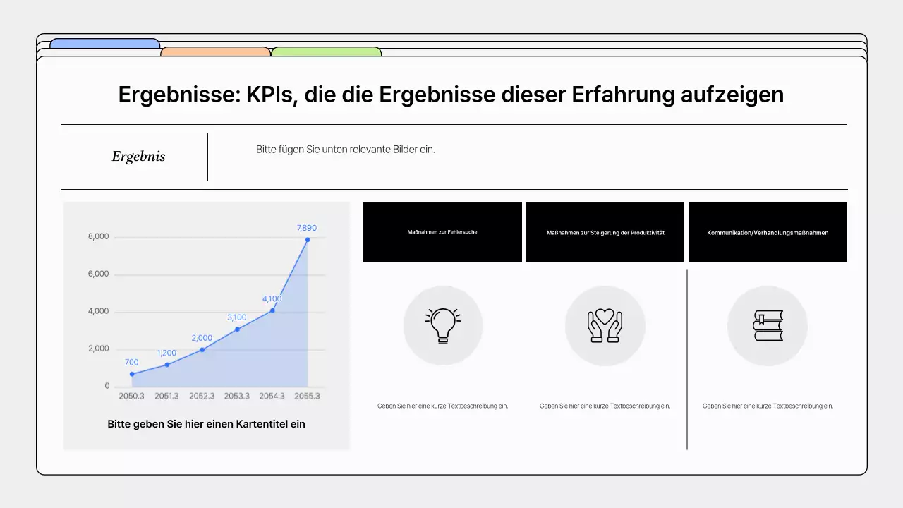 Schlichtes Designer-Portfolio in Grau