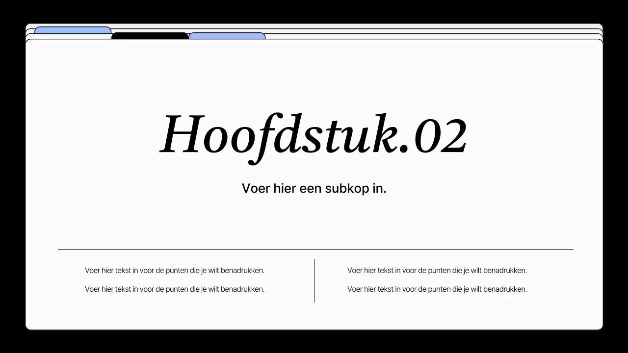 Eenvoudige designportfolio in grijs