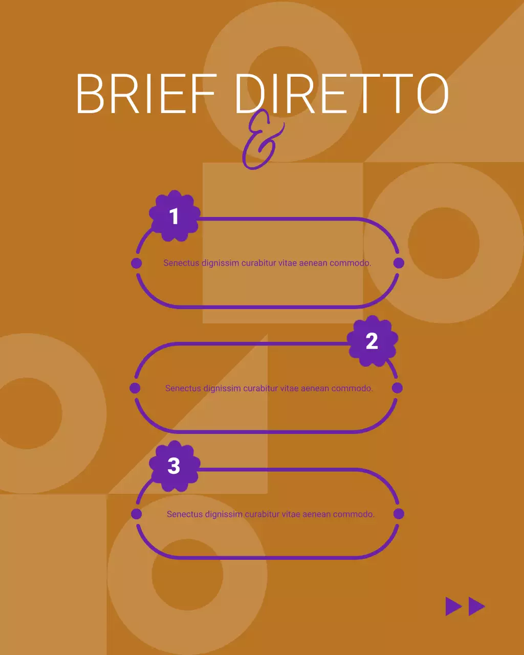 guida ai contenuti geometrici viola