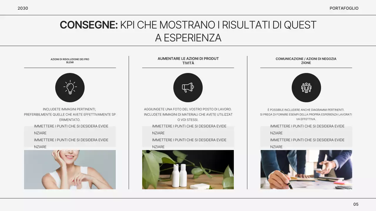 Portafoglio semplice del gray marketer