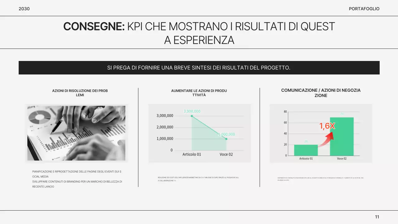 Portafoglio semplice del gray marketer