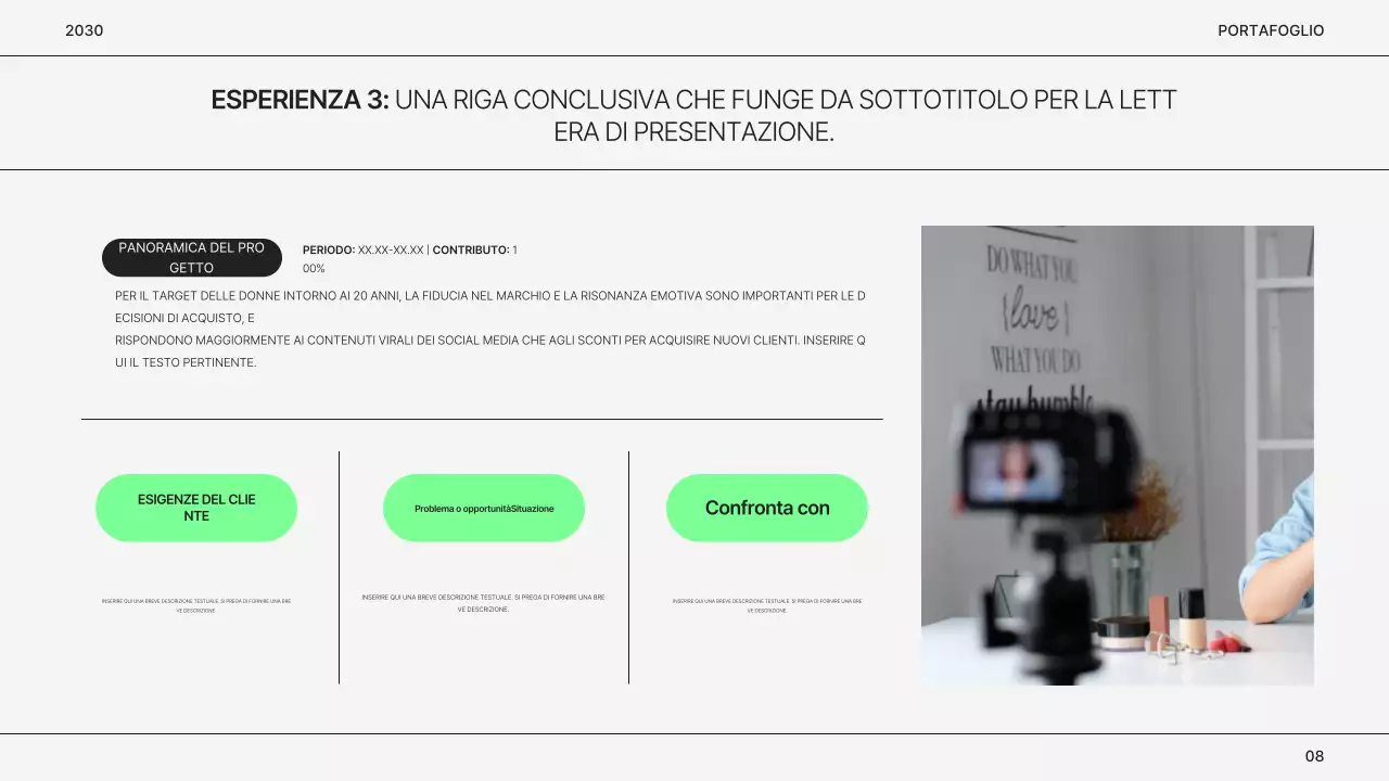 Portafoglio semplice del gray marketer