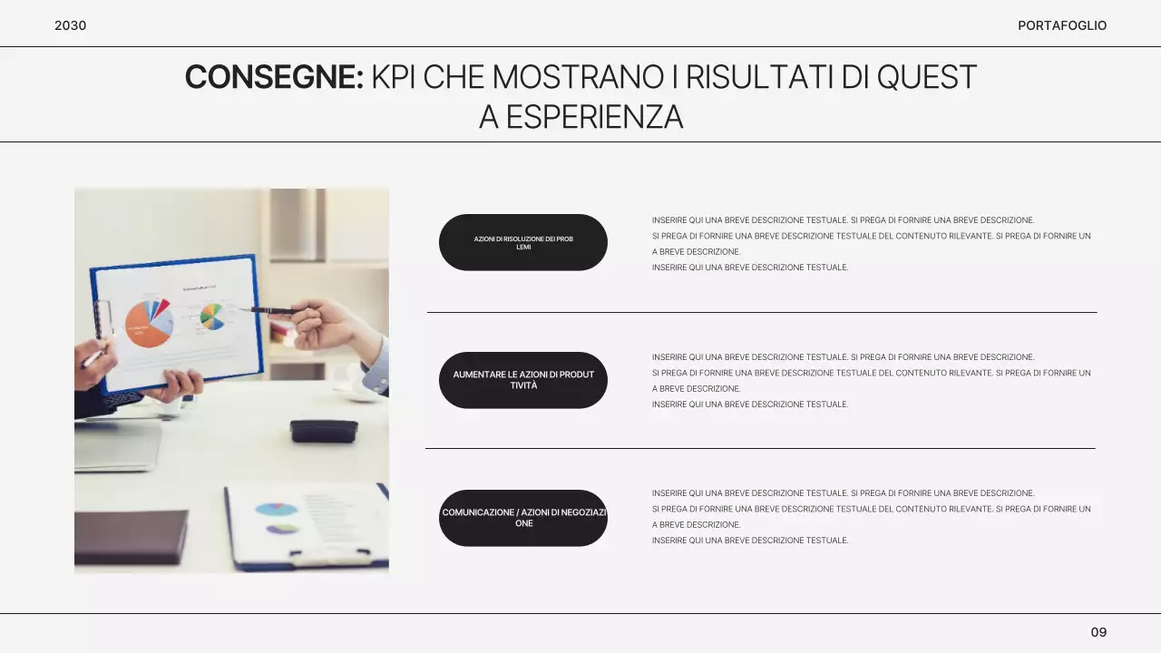 Portafoglio semplice del gray marketer