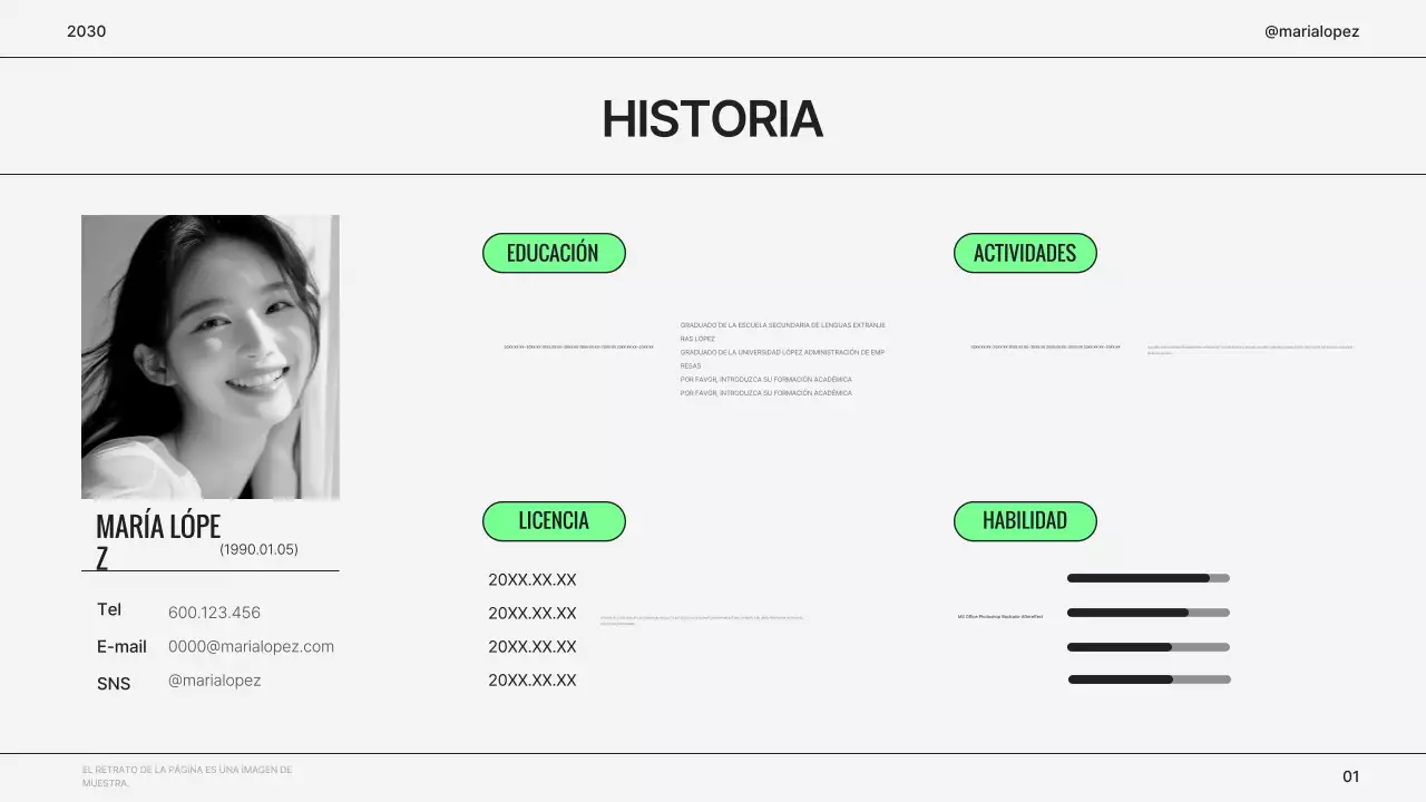 Cartera de marketing gris simple