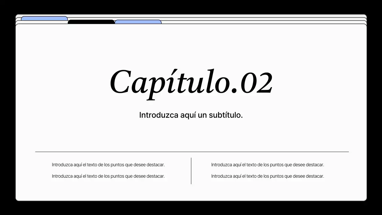 Portafolio de diseño sencillo en color gris