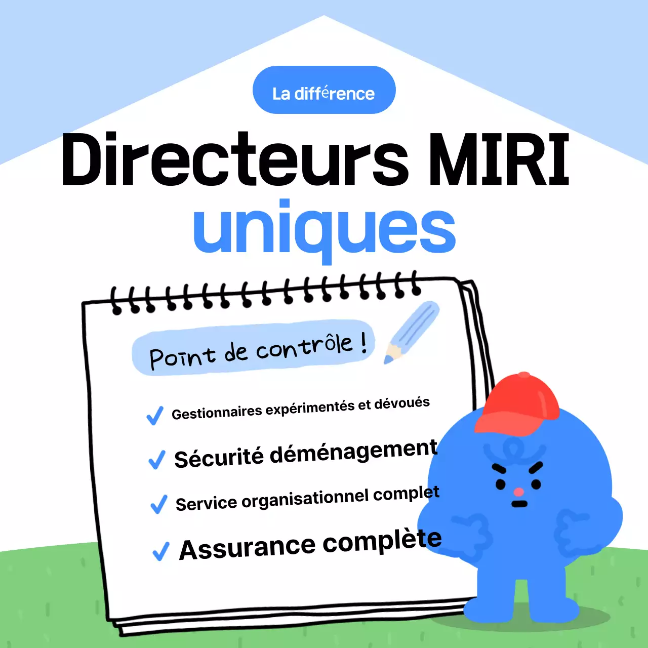 Publicité pour le déménagement de Blue Baby