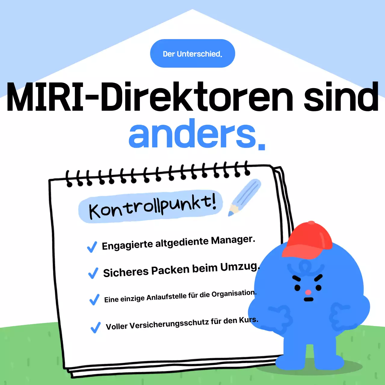 Blue Baby Bewegtbildanzeige