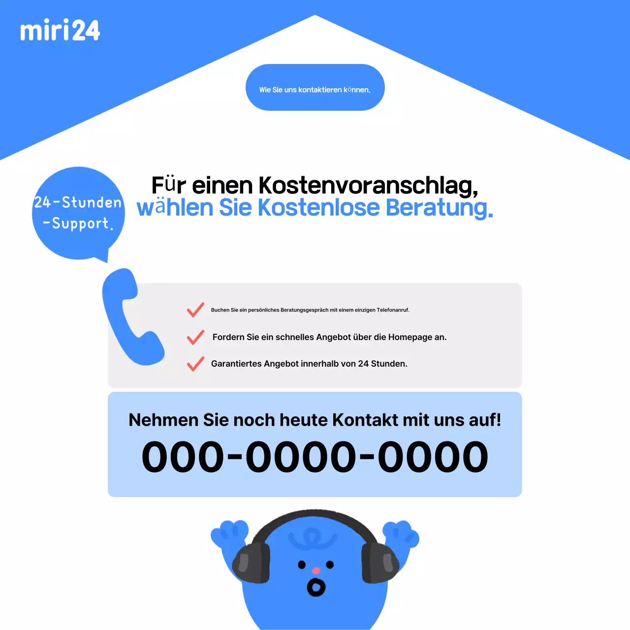 Blue Baby Bewegtbildanzeige