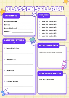 roze speelse lesstof