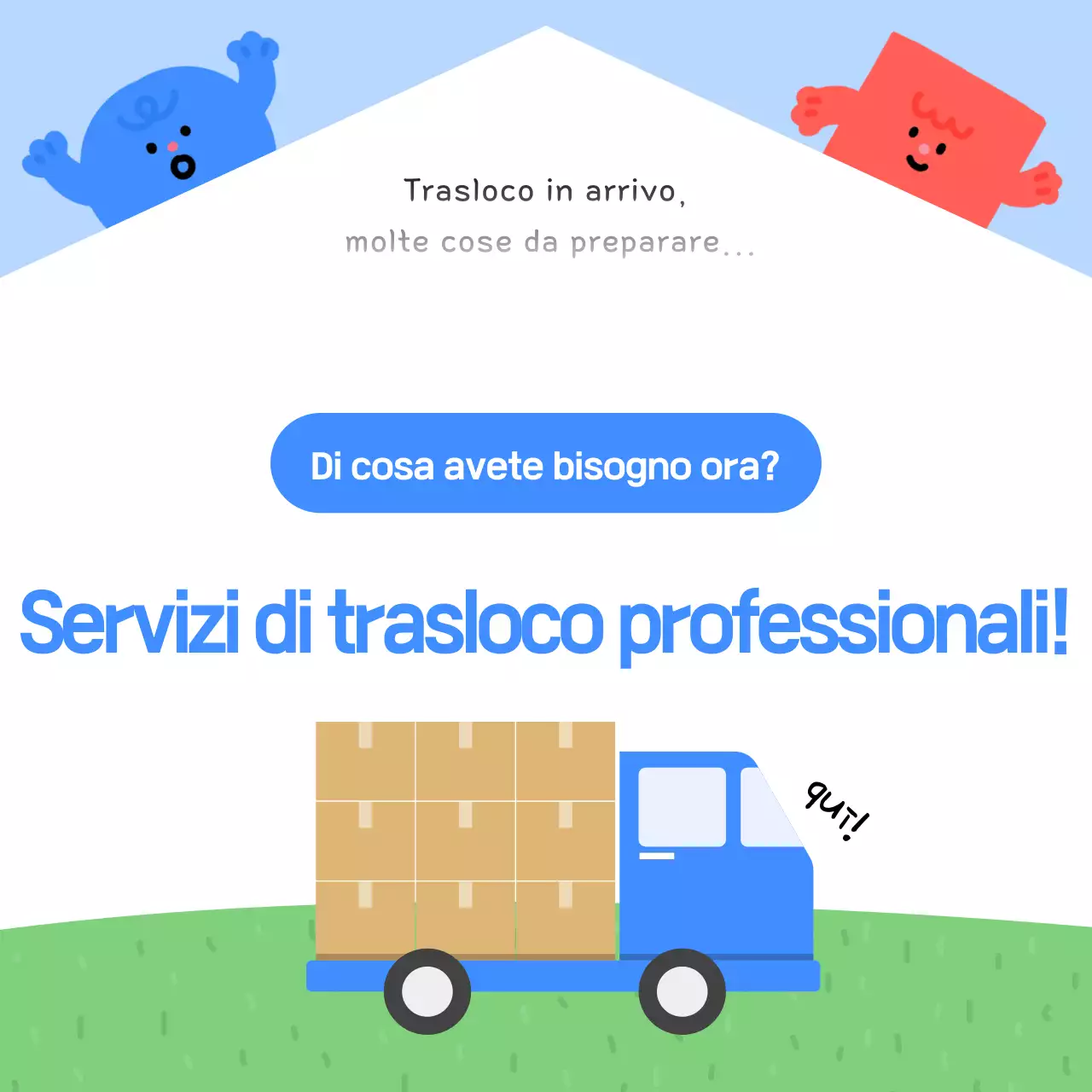 Pubblicità di Blue Baby Moving