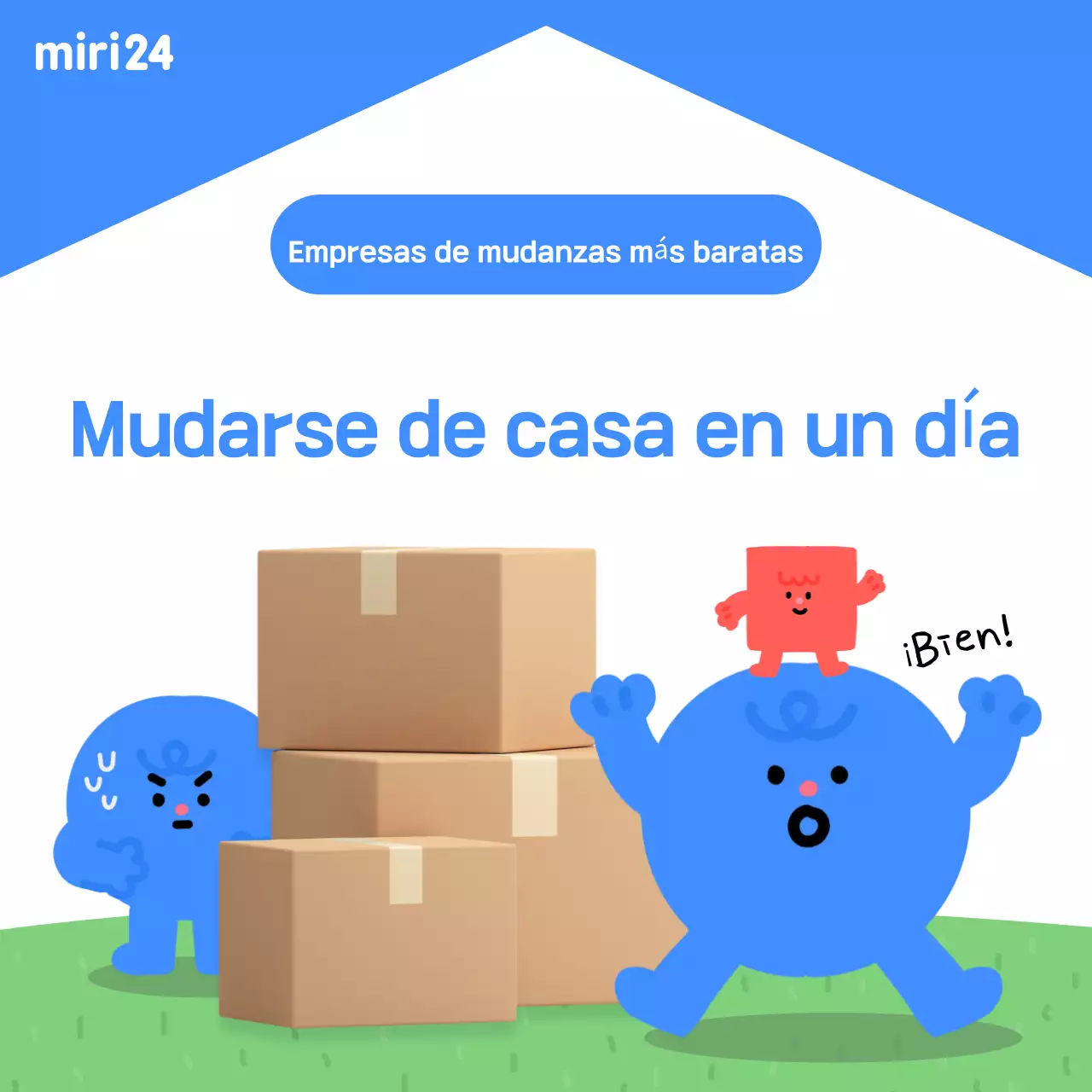 Anuncio de Blue Baby Moving