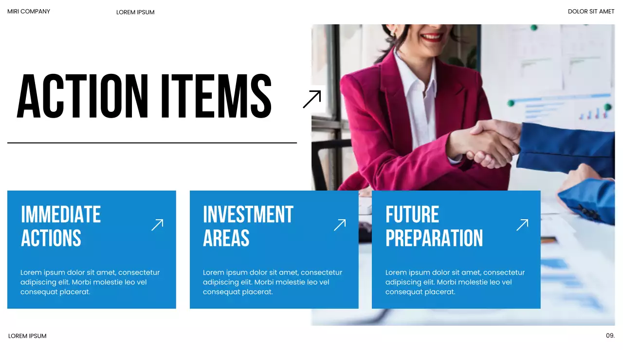 Blue Bold Modern Market Trends Report Presentation