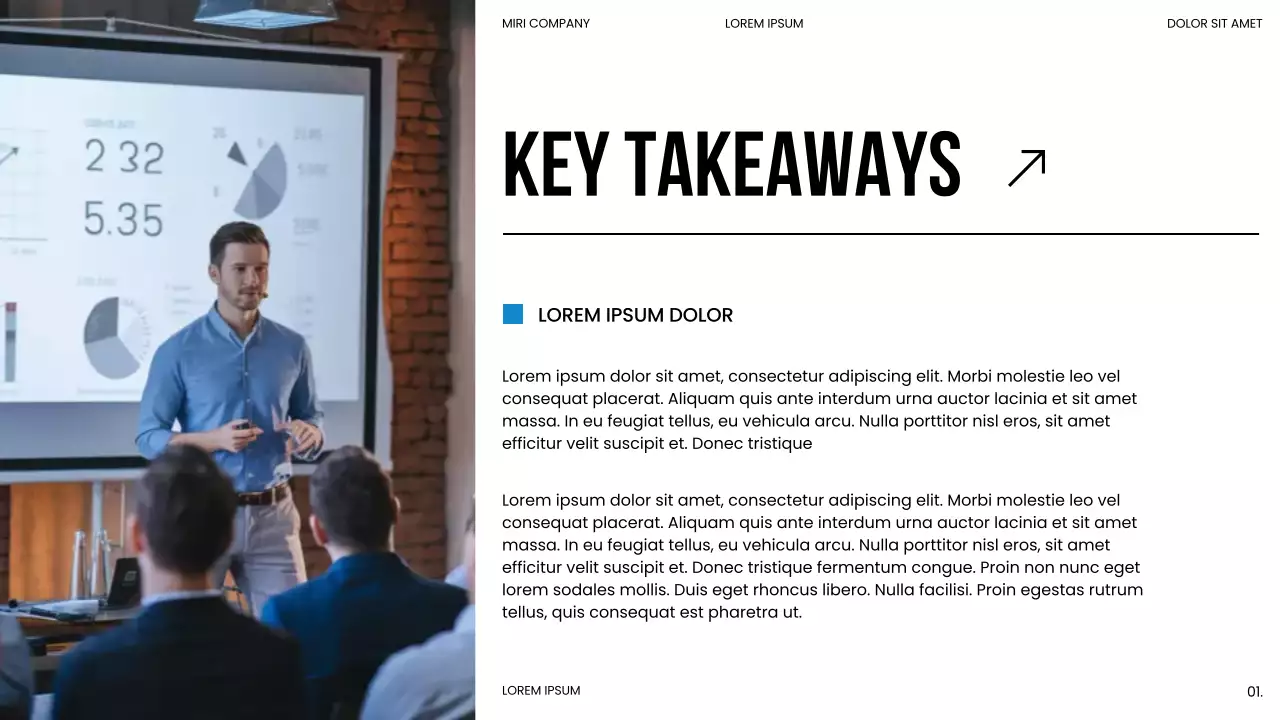 Blue Bold Modern Market Trends Report Presentation