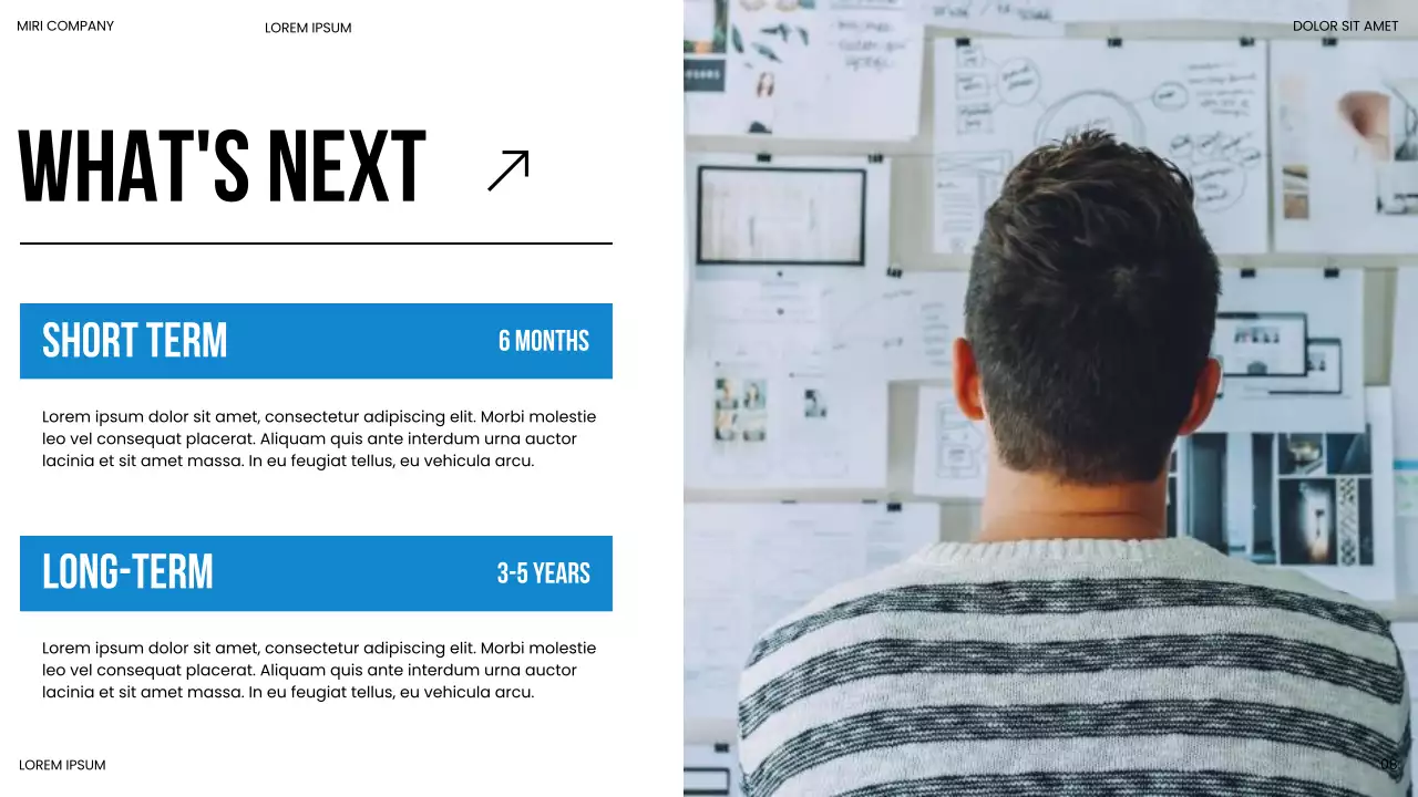 Blue Bold Modern Market Trends Report Presentation