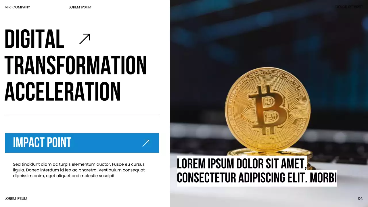 Blue Bold Modern Market Trends Report Presentation