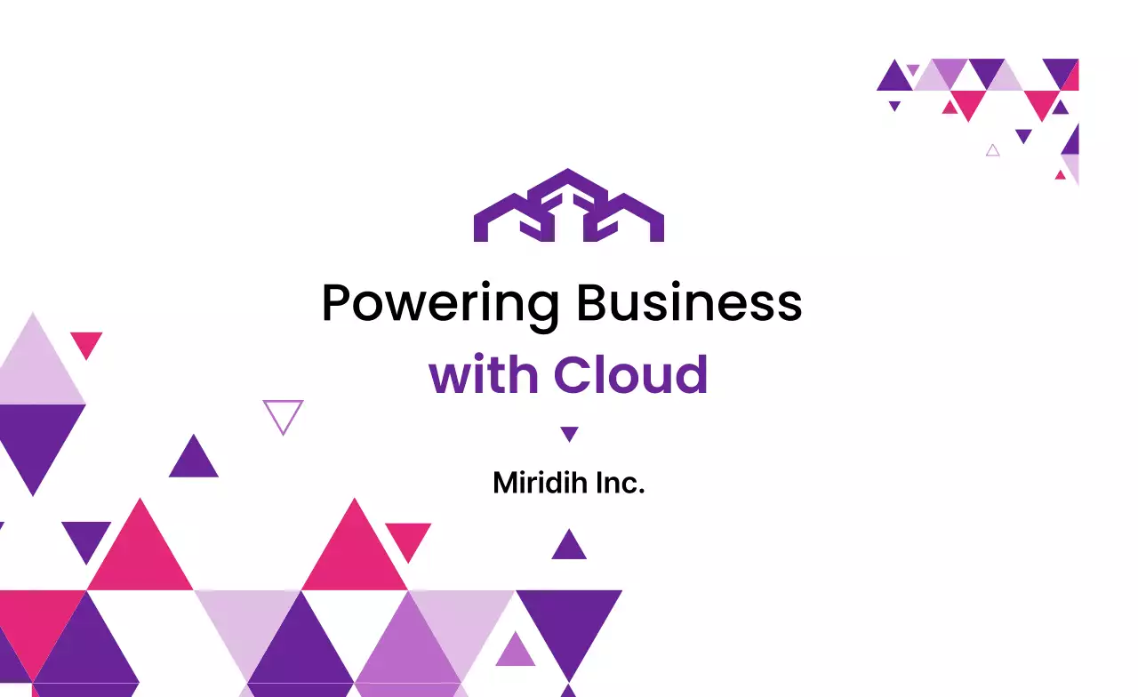 紫 幾何学 ビジネス 名刺 ポリゴン