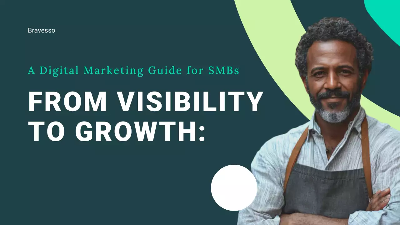 Navy Modern Marketing Guide Presentations