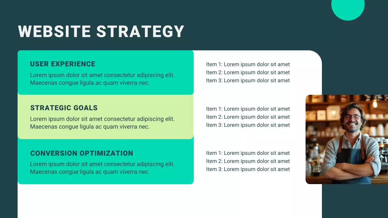 Navy Modern Marketing Guide Presentations