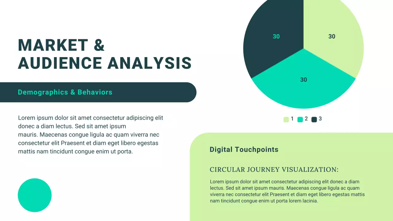 Navy Modern Marketing Guide Presentations