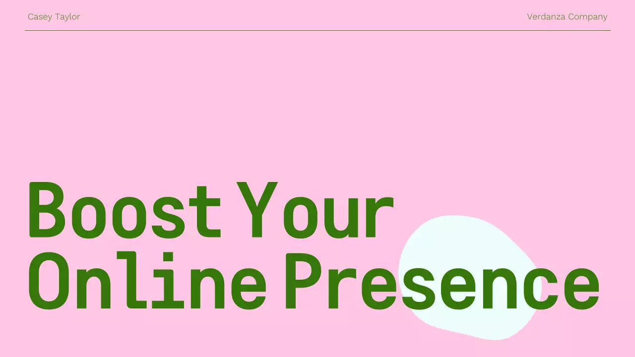 Pink Modern Digital Marketing Pitch Presentation