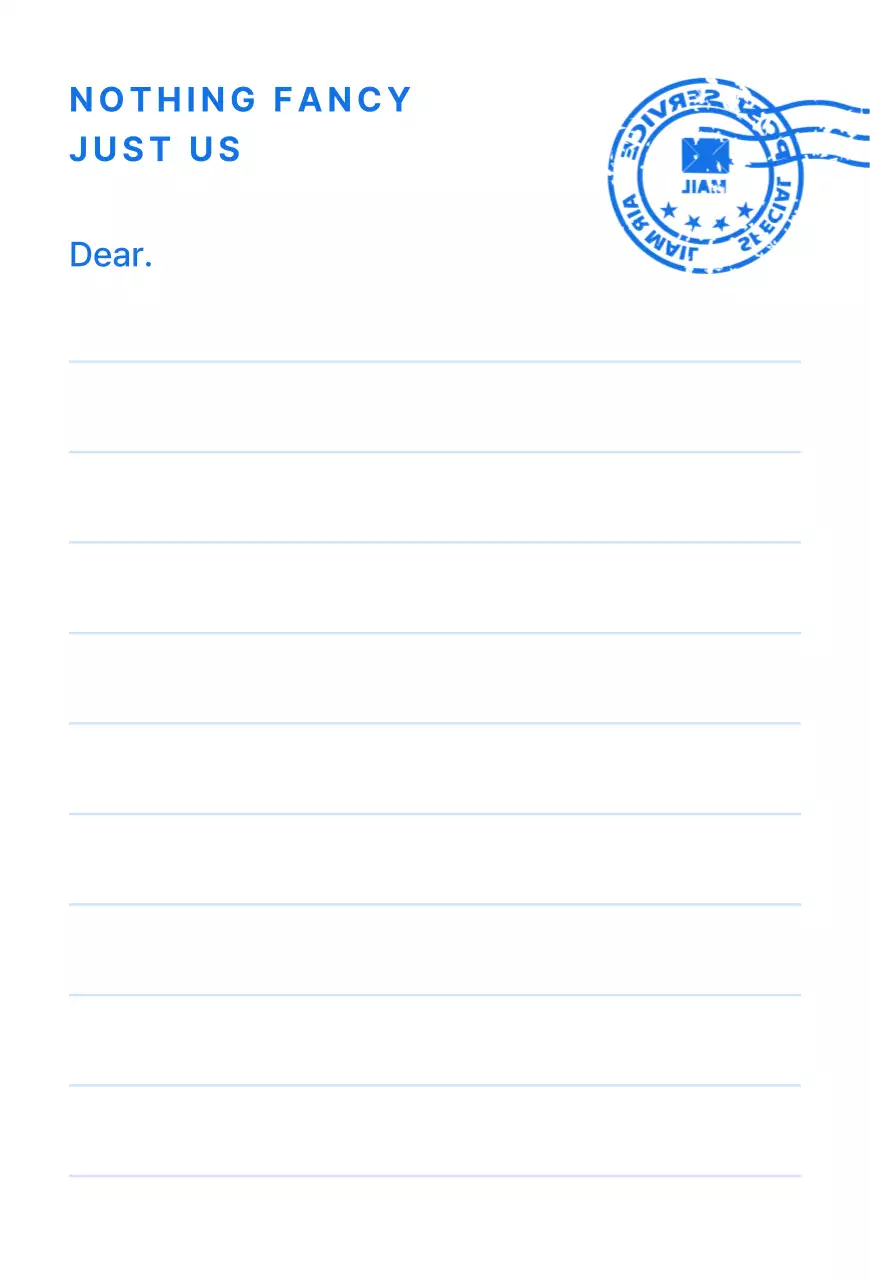 초록 자연 여행 엽서