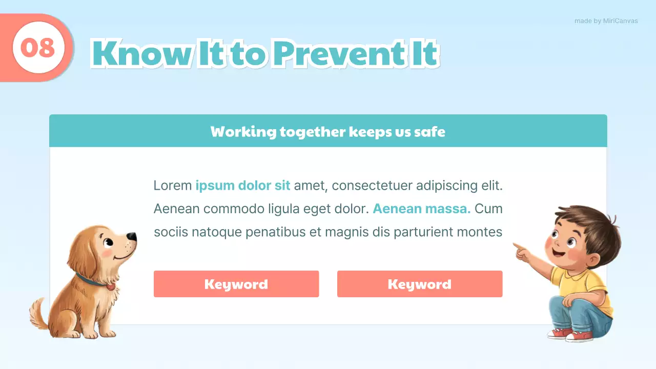 Blue and Orange Cute Medical Presentation