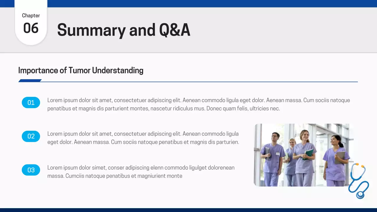 Blue Modern Healthcare Presentation