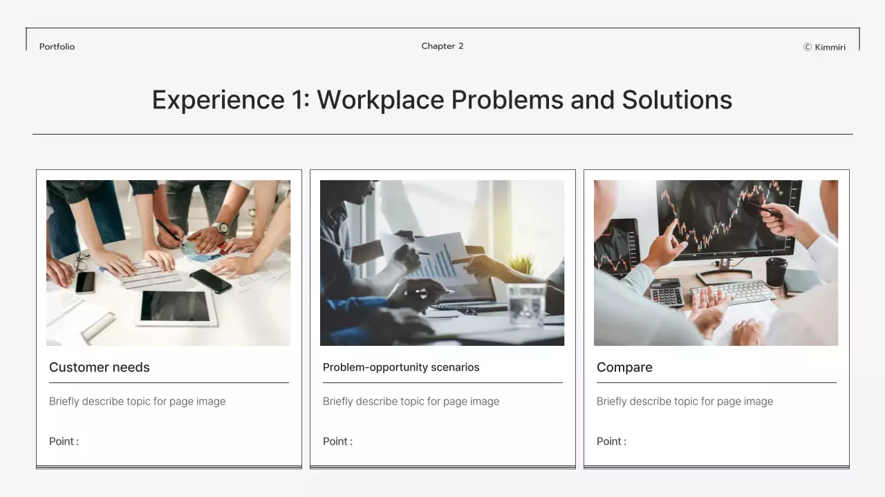 Papelaria moderna cinza