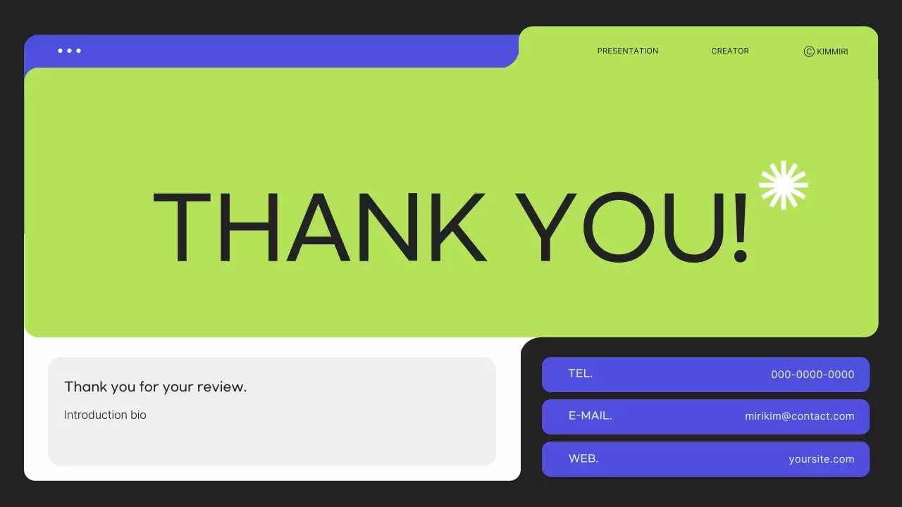 Papelaria Portfólio Moderna Verde