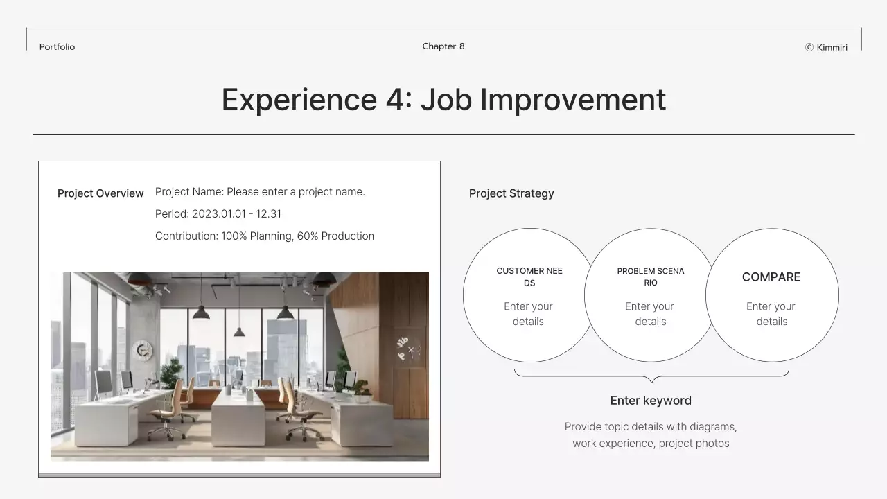 Papelaria moderna cinza