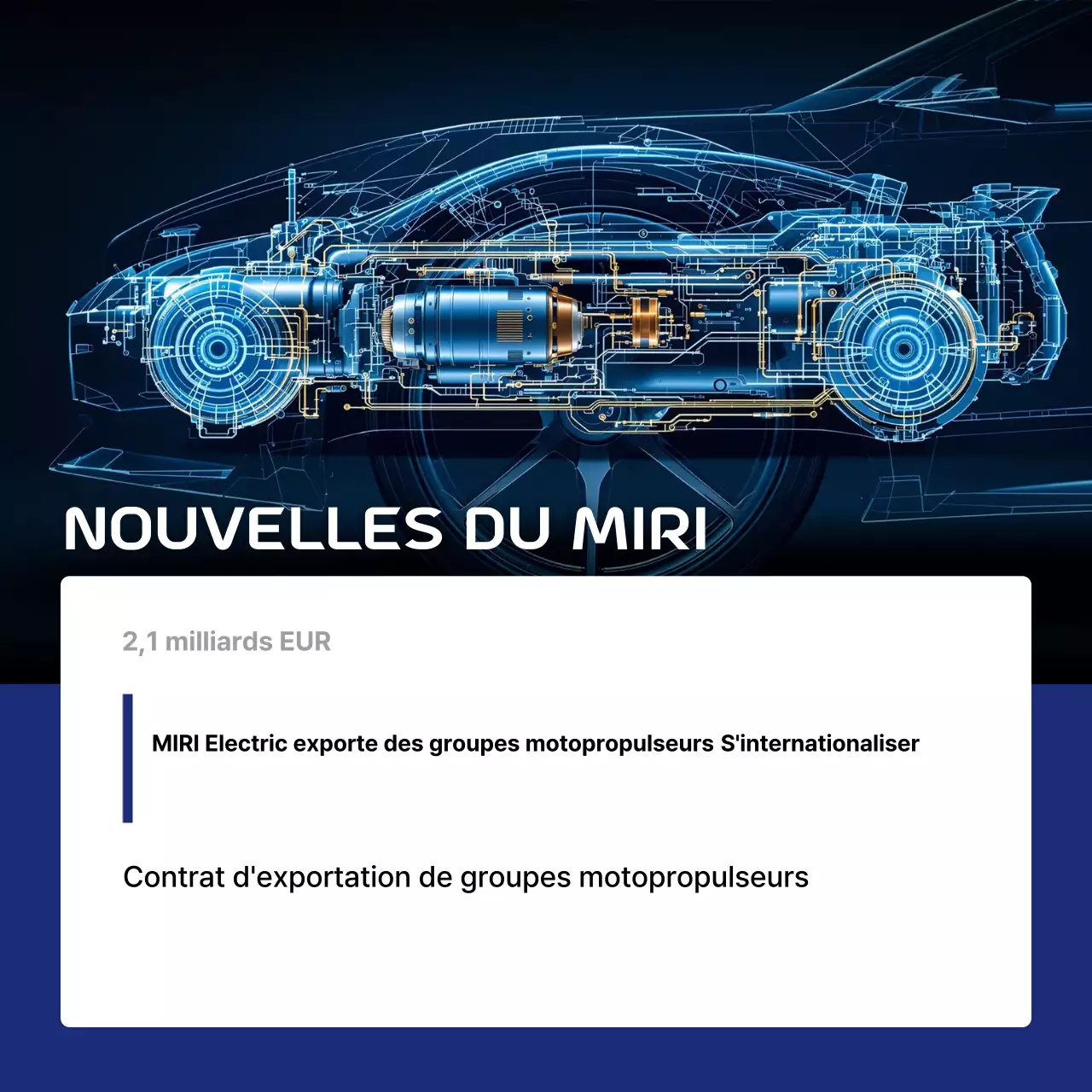 Actualités sur les voitures électriques Blue Cyber