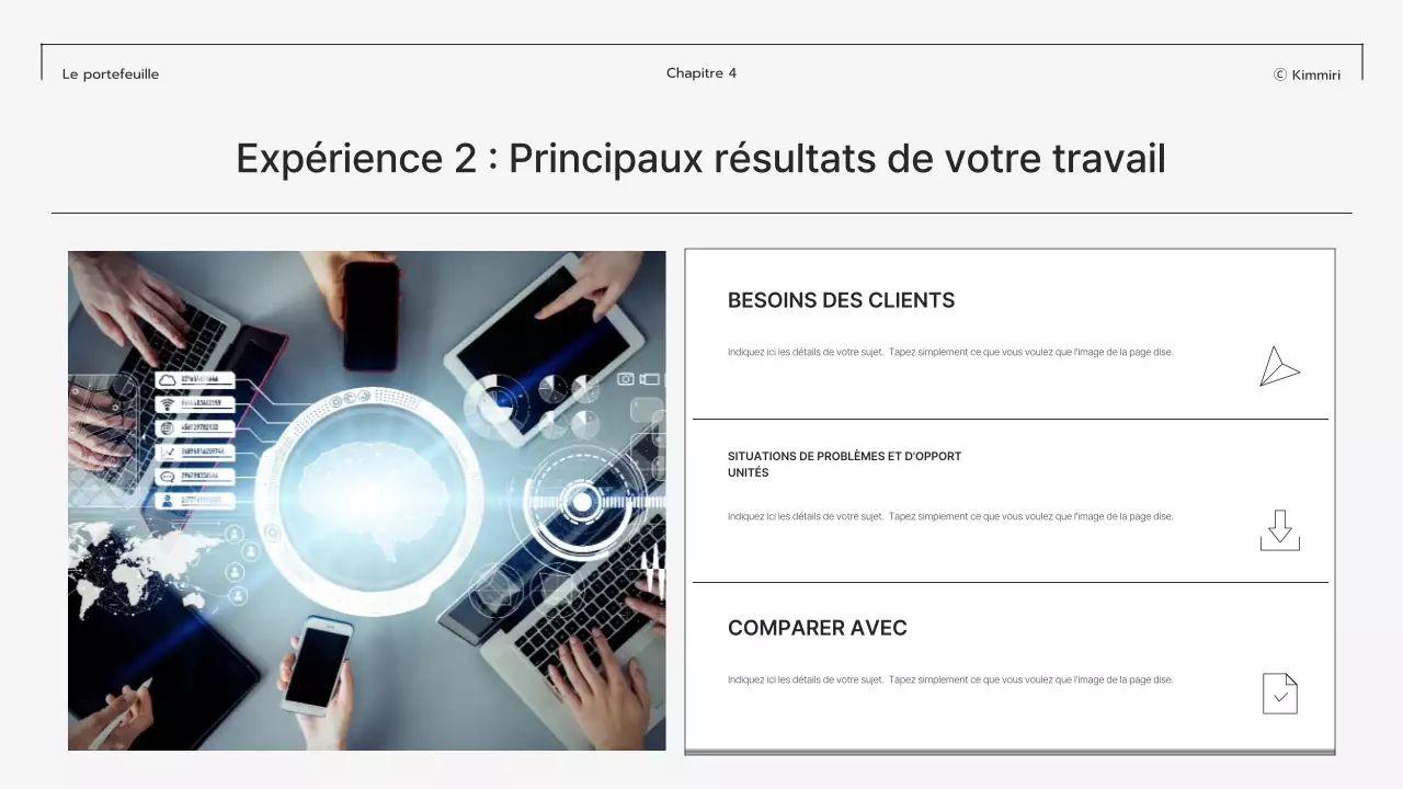 Papeterie moderne grise