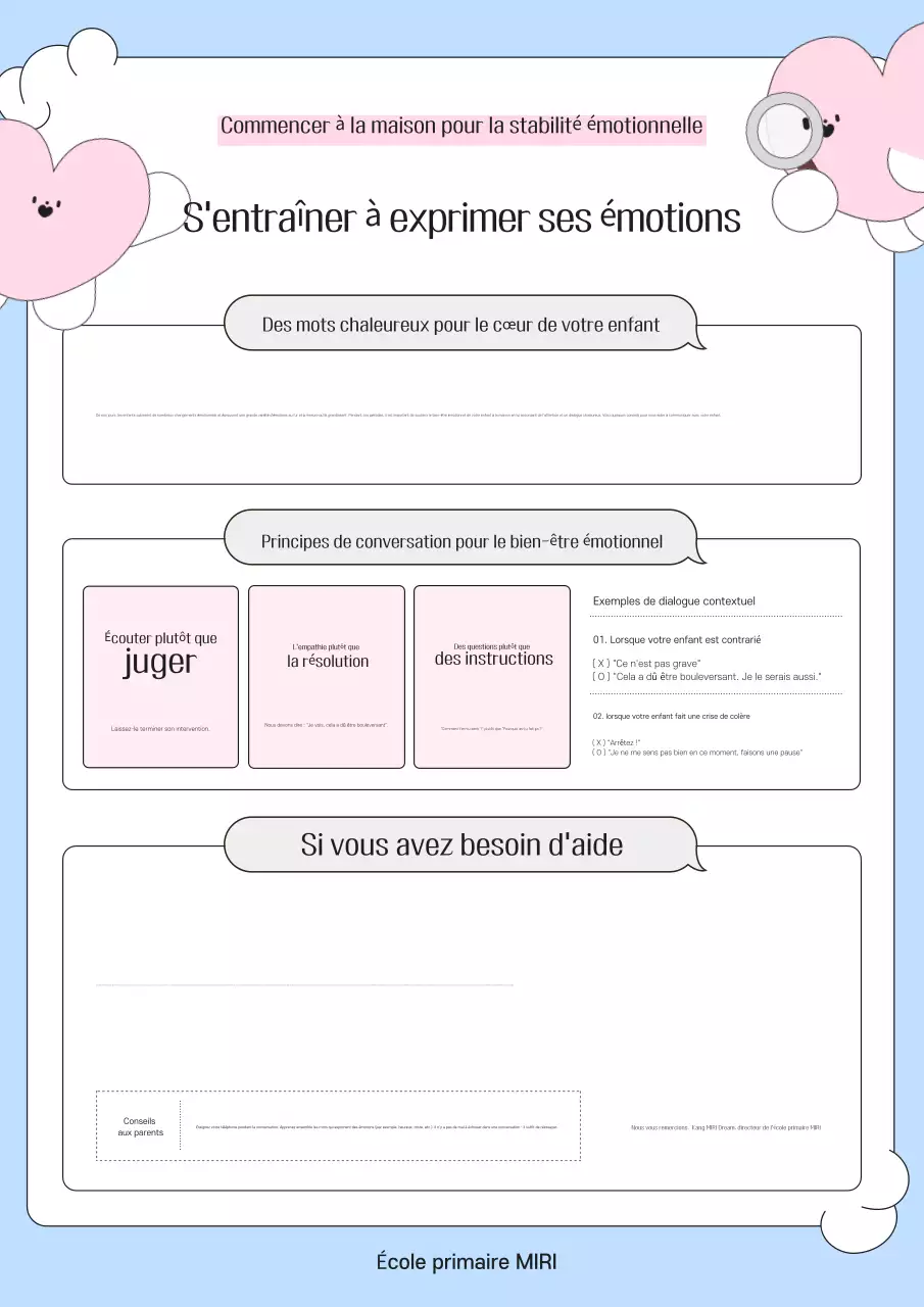 Guide du matériel pédagogique Sky Blue Clean