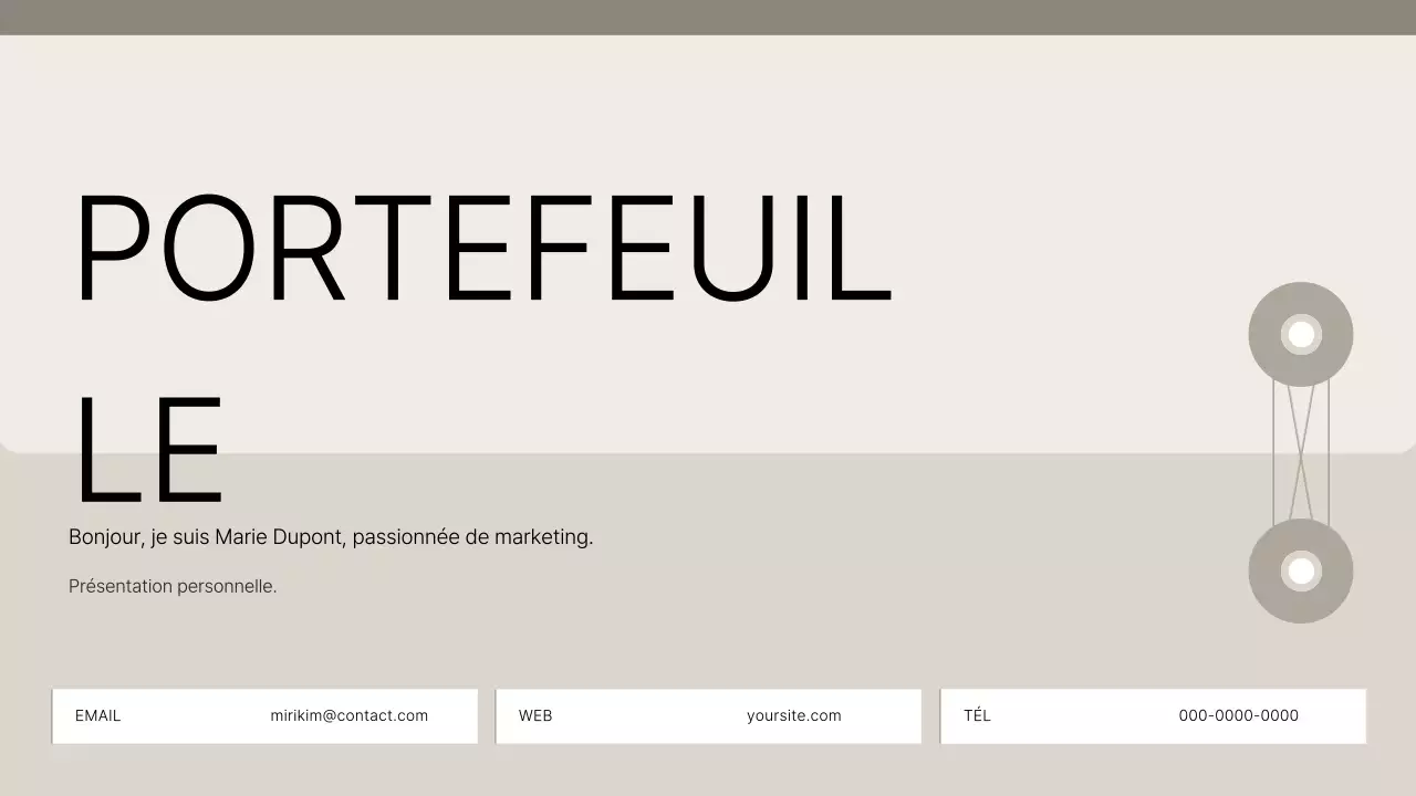 Présentation du portefeuille Beige Clean