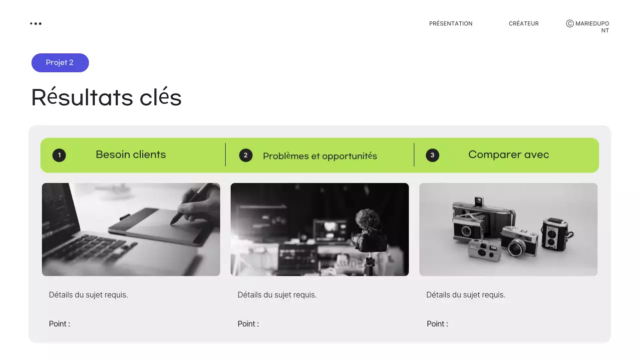 Papeterie de portefeuille moderne et verte