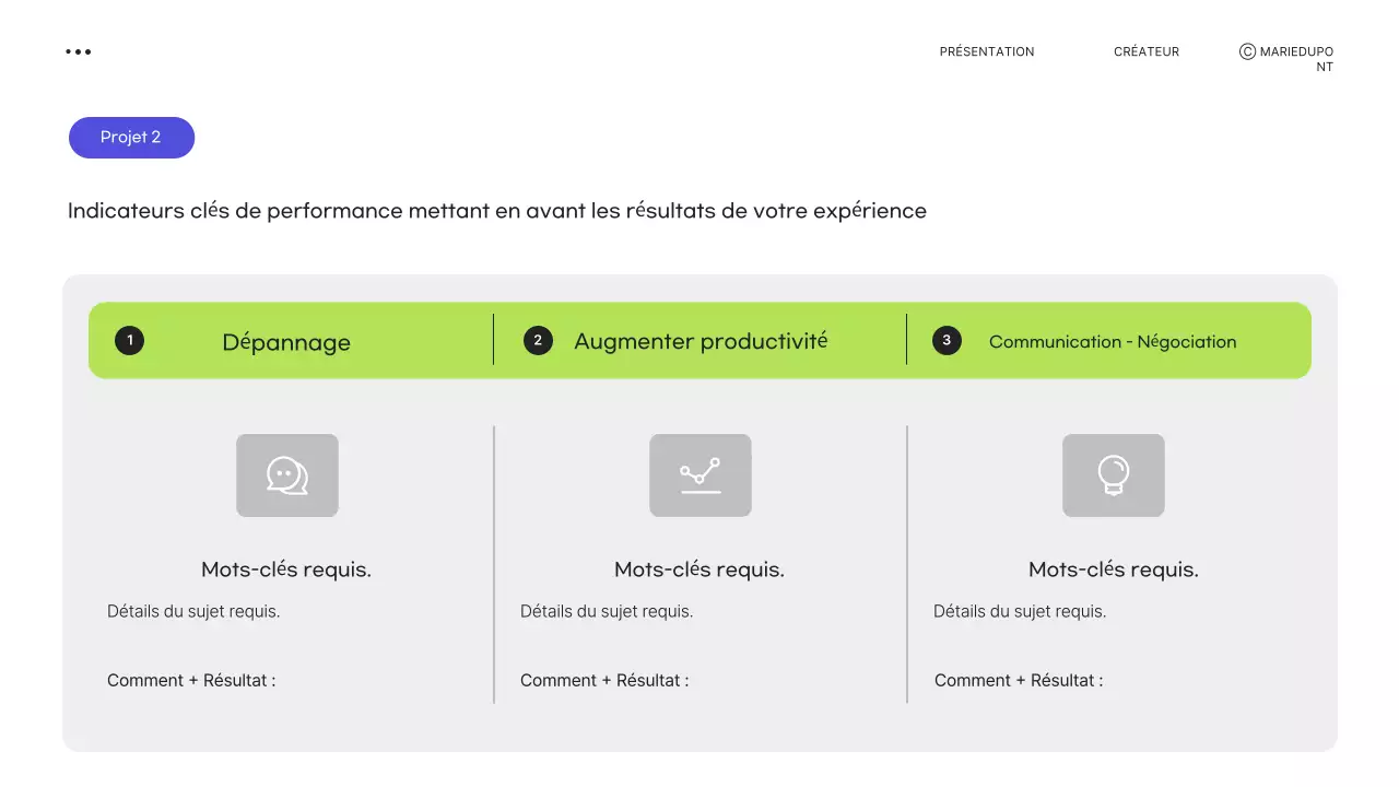 Papeterie de portefeuille moderne et verte