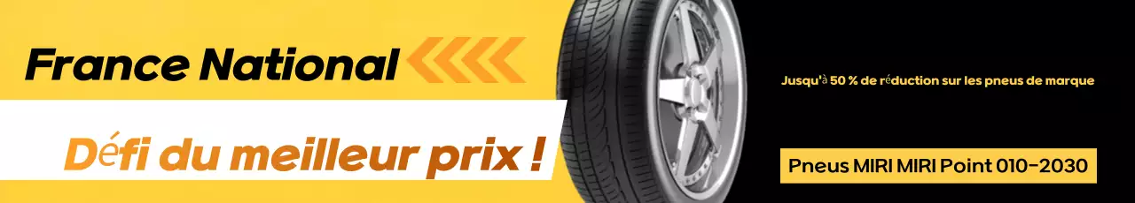 Publicité de réduction sur les pneus propres Orange