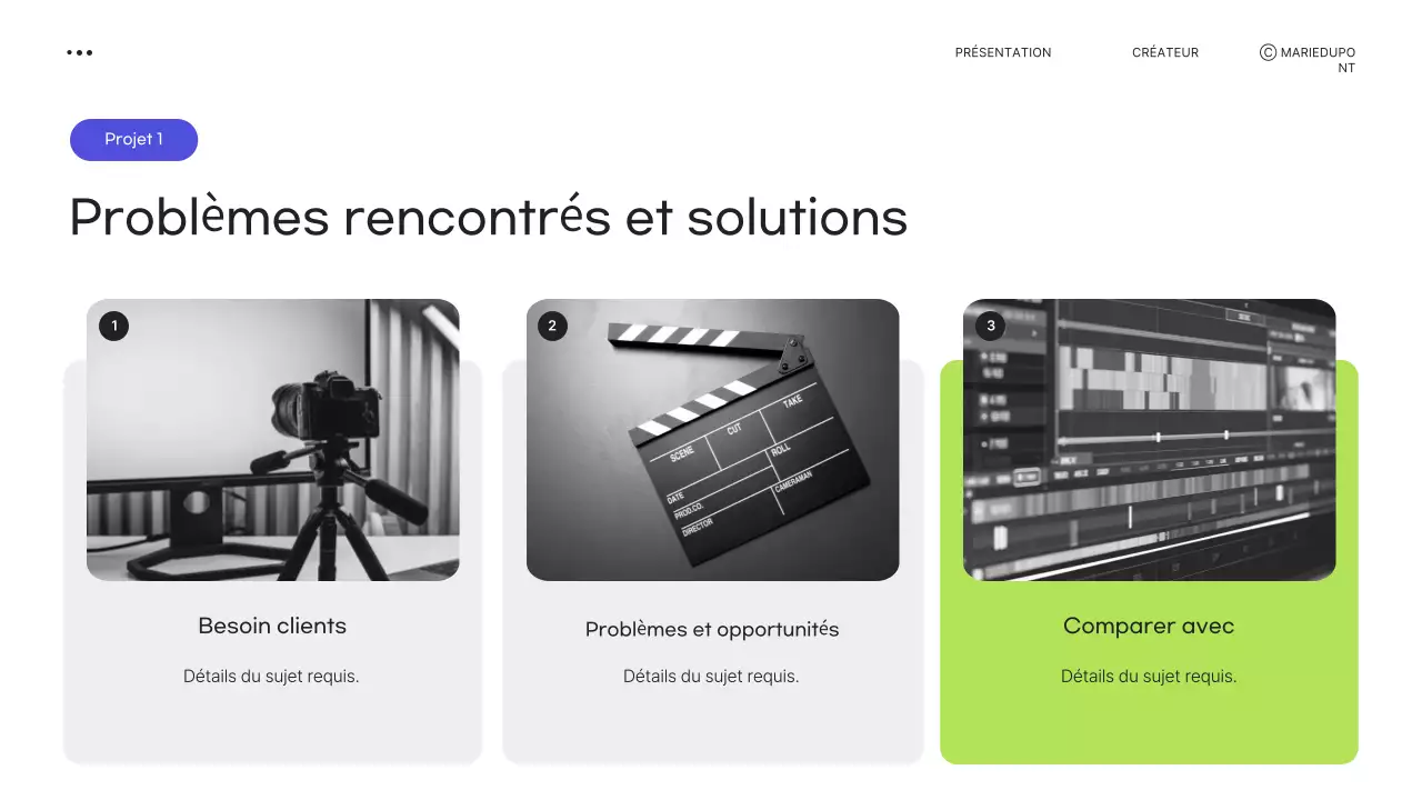 Papeterie de portefeuille moderne et verte