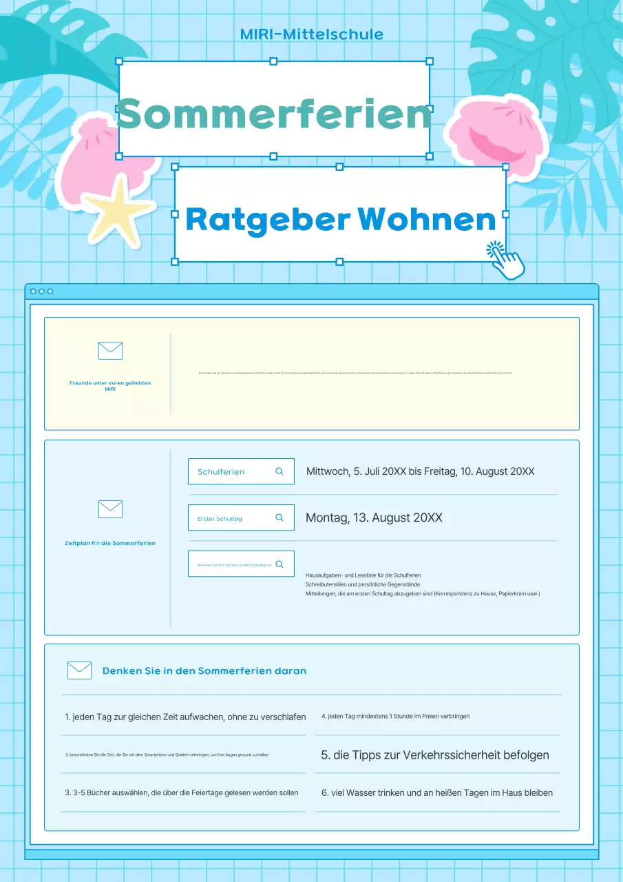 Sky Blue Clean Urlaubs-Lebensratgeber