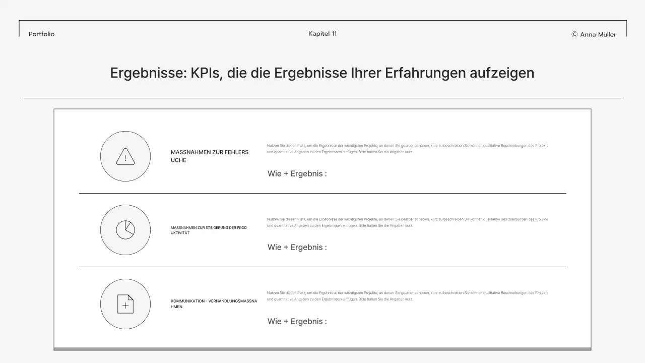 Graues modernes Portfolio-Briefpapier
