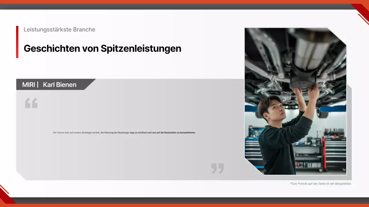 Red Modern Car Report