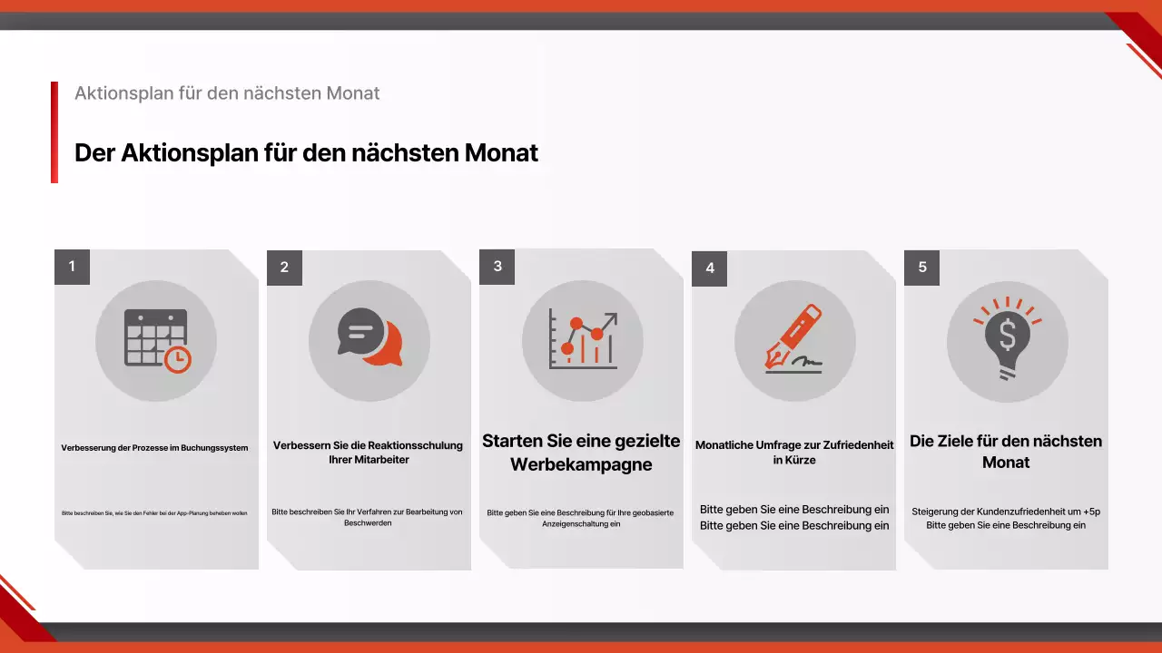 Red Modern Car Report